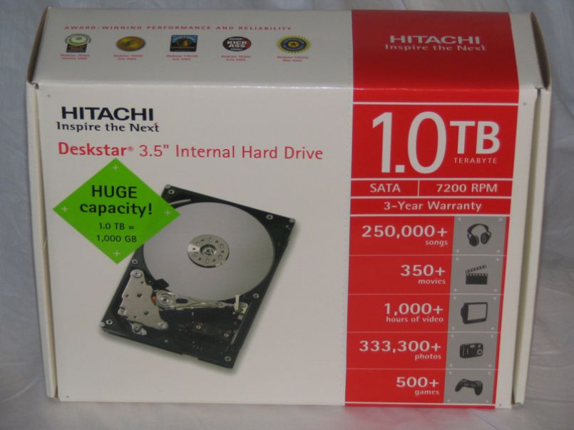 Hitachi 1TB 7K1000 Hard Drive
