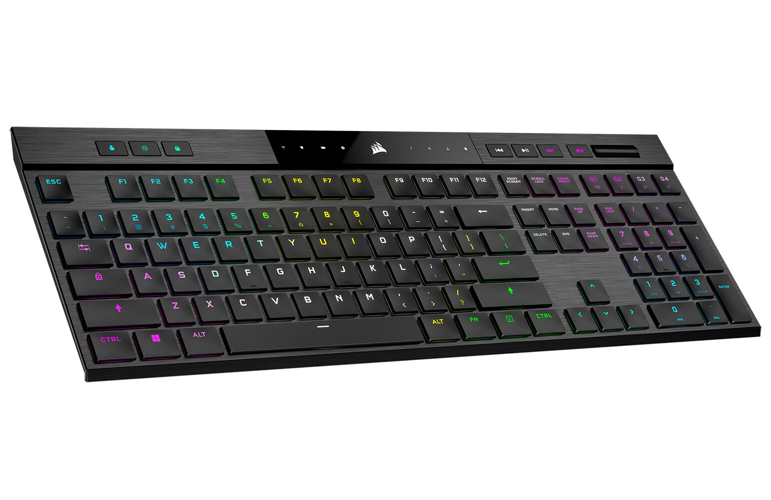 CORSAIR Announces the K100 Air Wireless Keyboard with CHERRY MX ULP Tactile Switches
