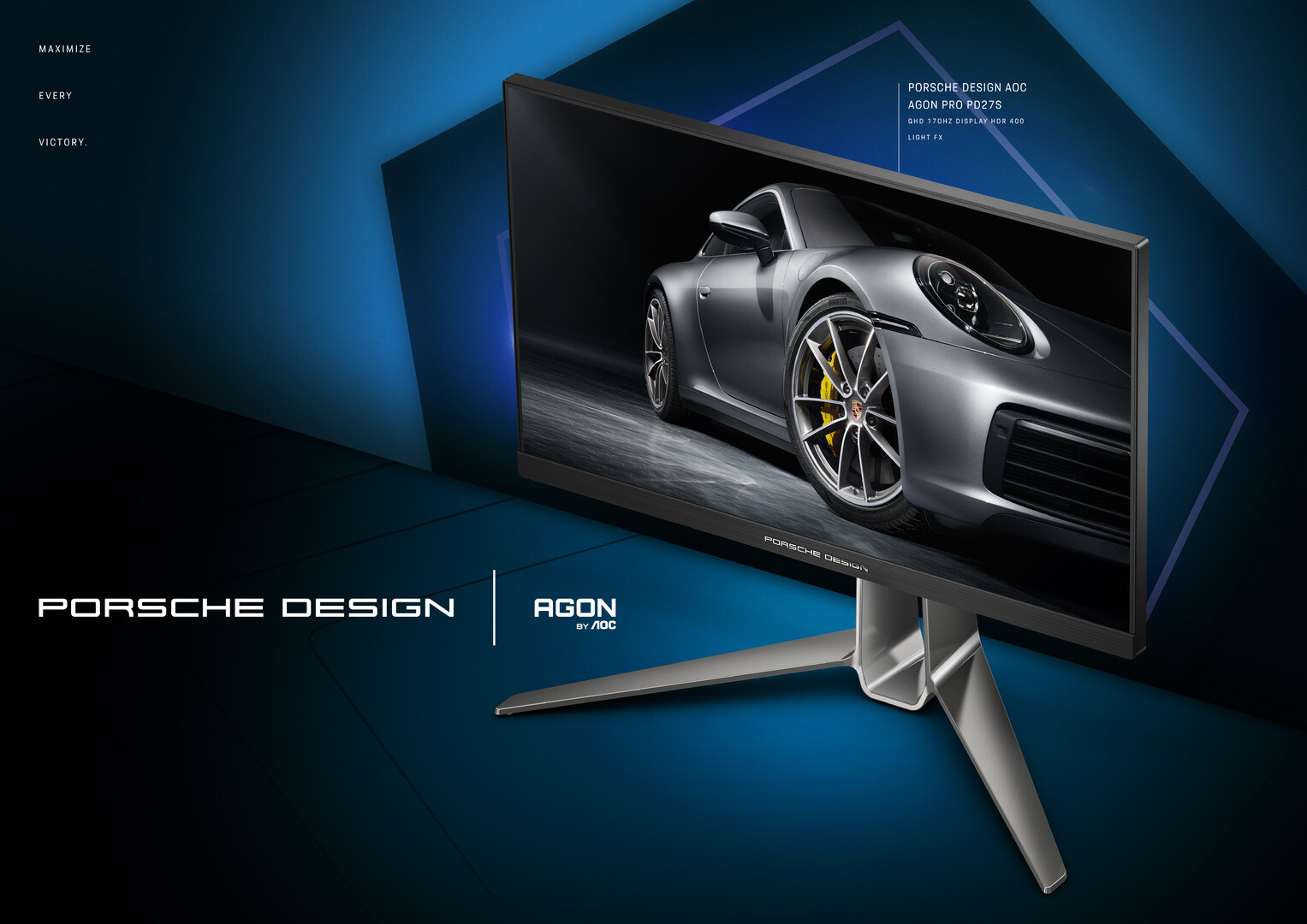 Porsche Design and AGON by AOC Unveil PD27S Gaming Monitor @ ThinkComputers.org | BIOSLEVEL